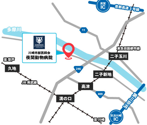 車アクセスマップ